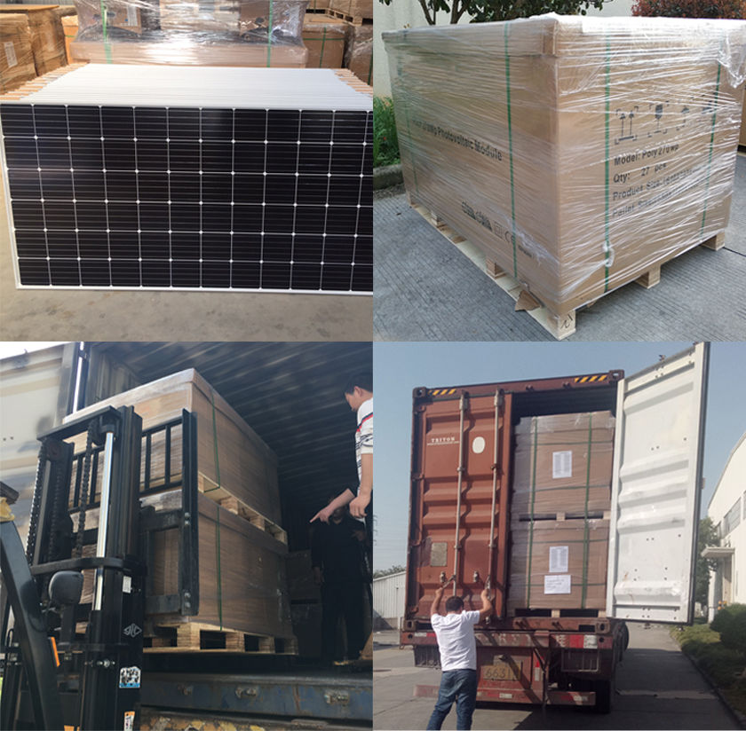 All black solar pv panels 350w 360w