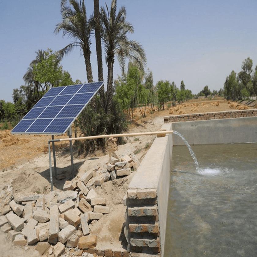 Solar water pump irrigation system