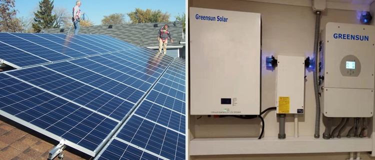 15kw powerwall battery solar system