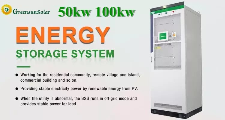 storage hybrid inverter 50kw 100kw