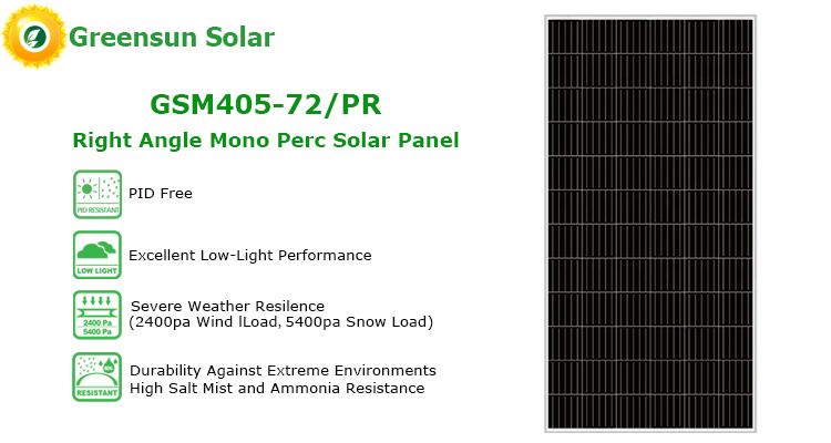 400w 72cells solar panel