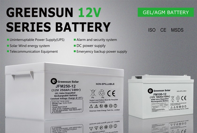 Batería Solar Agm Gel 12v 200ah Future Green