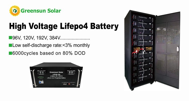 lithium battery with rack