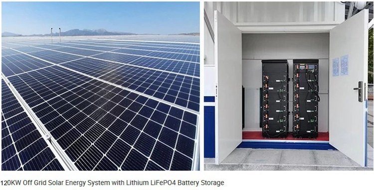 solar battery storage system