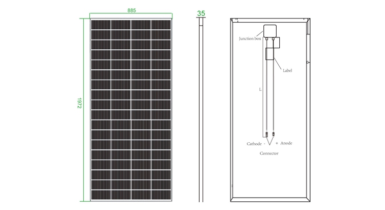 mono solar panel 410w