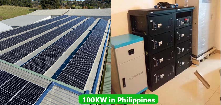 Solar power system battery