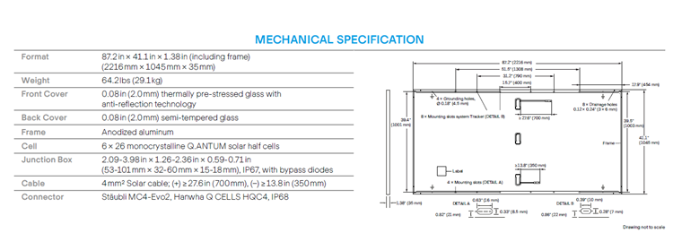 q cell solar panel 