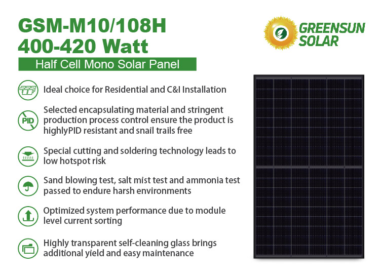 black solar panel 410w black solar panel 410w