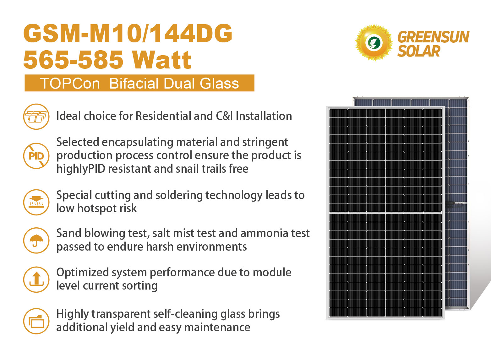 topcon solar panel 565w