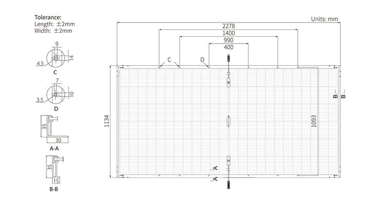 Longi 550w bifacial solar panel