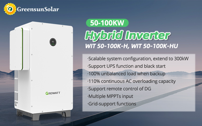 Growatt 50KW hybrid inverter
