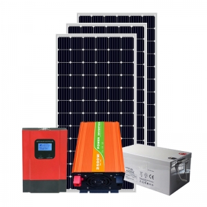 Off grid solar pv system