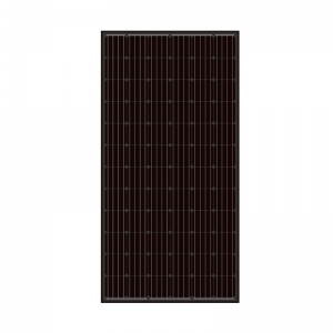 All black solar panels