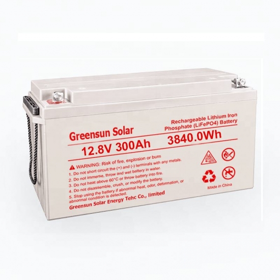 Batterie Lithium LiFePO4 12.8V 300Ah - Solu'Sun