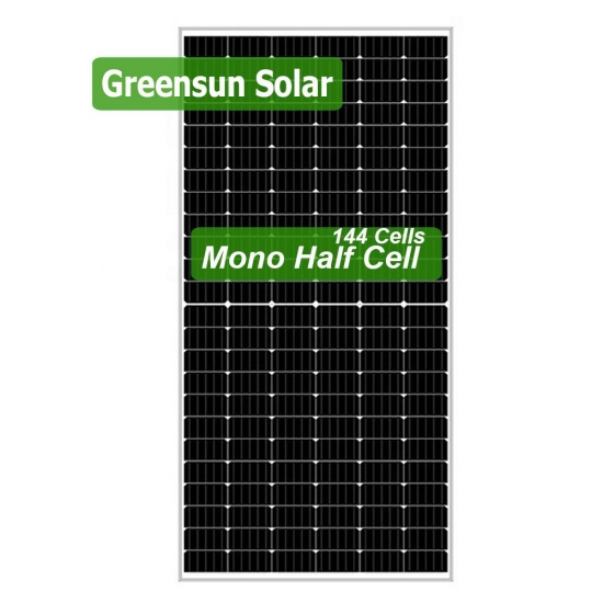 half cut 144cells solar panel