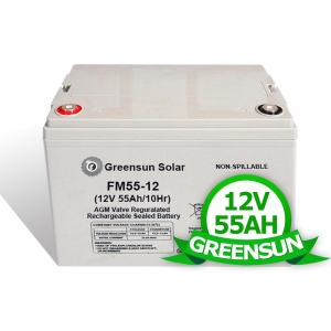 agm battery 55ah