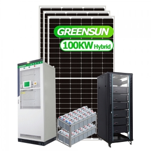 100kw hybrid solar system