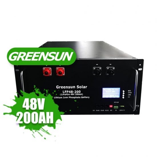 Lithium Home Battery 10KWH, 51.2V 200Ah Lithium Battery, Off Grid Use