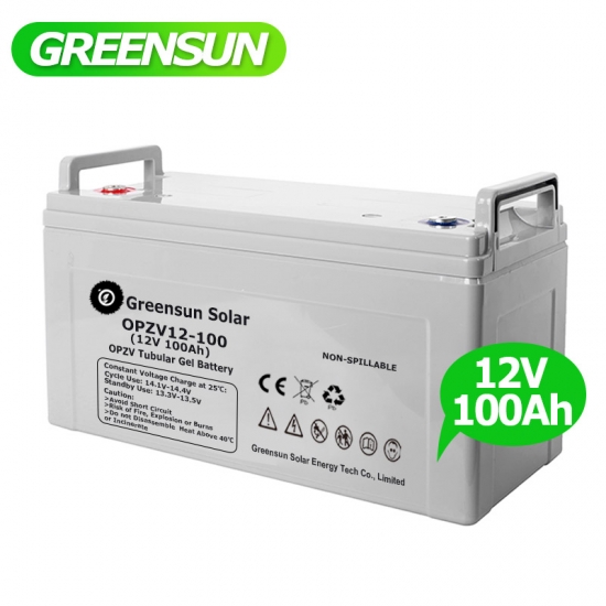 buy Batterie OPZV 12V OPZV GEL Deep Cycle Batteries 12V 100Ah