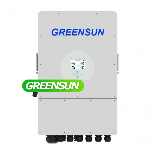 Solar-Kit 48 V 12,6 KW Hybrid Dreiphasen 380 V mit Lithium-Batterie