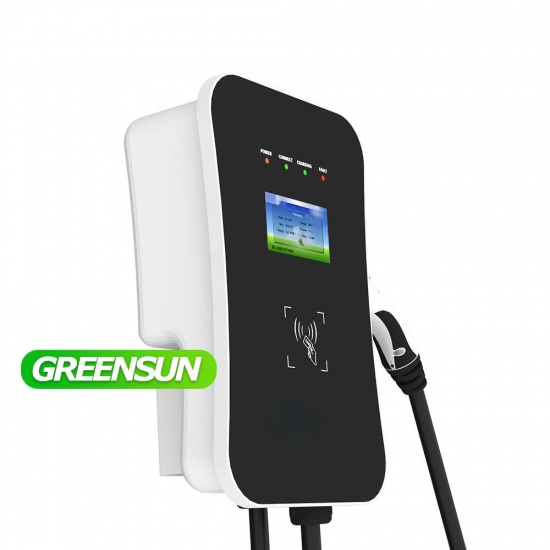 China Level 2 Portable 11KW Home EV Charger Station Max 16A Load