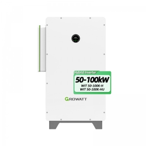 Growatt Three Phase 380Vac 50KW 100KW Hybrid Inverter Solar Storage Inverter with Parallel