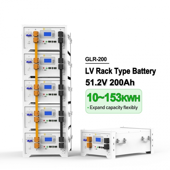 51.2V low voltage battery easy rack mounted solar battery 200Ah