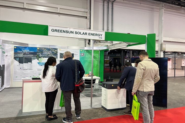 We are at the European Solar Photovoltaic Exhibition