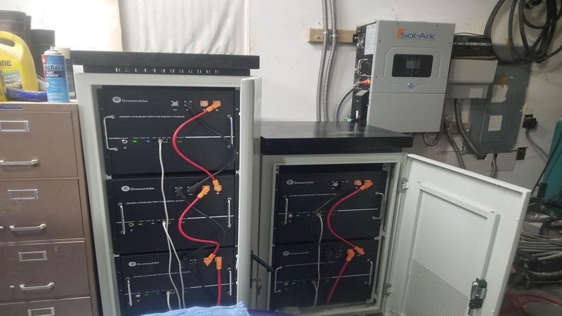 48V 1000AH Lithium Ion Battery Connect with Sol Ark Inverters