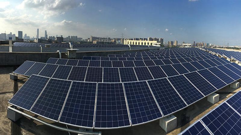 800kw Roof Energy Storage Solar Power System