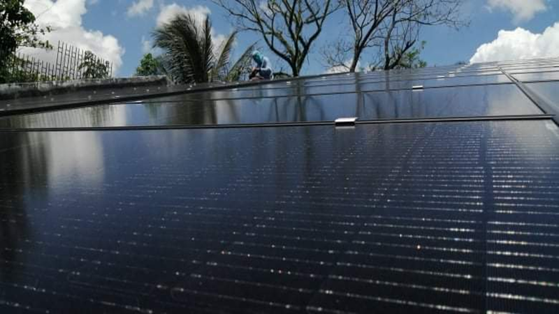 460W Mono Solar Panels installed in Philippines