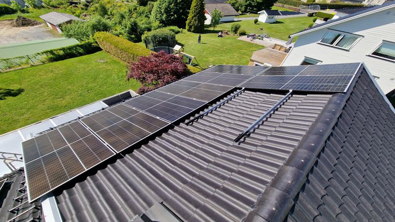 Norway Rooftop Home Solar Power System Projects