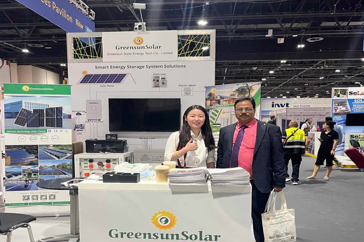 GREENSUN  in the Dubai Energy Photovoltaic Exhibition