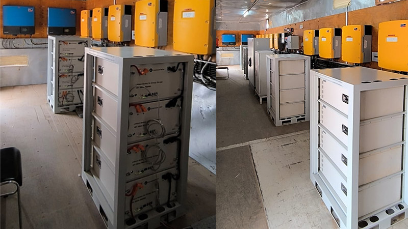Greensun LV 38.4Kwh LiFePO4 Battery works with SMA Inverter