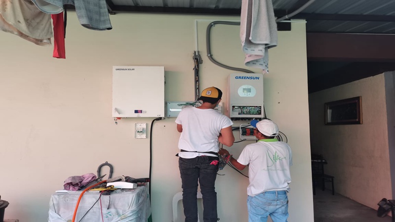 10KW Home Energy Storage Solar System in Sri Lanka