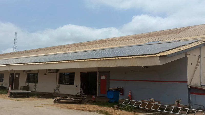 100KW Rooftop Solar System in Gambia