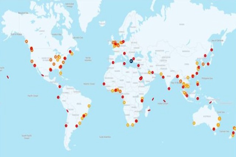 The world has officially entered port congestion